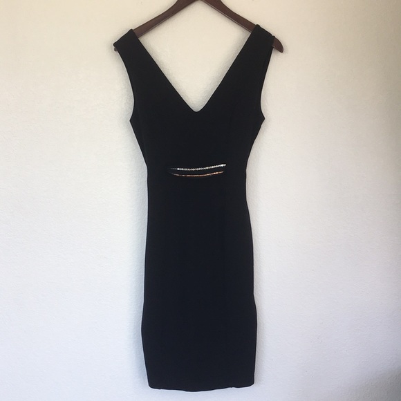 Hottie World Black mini dress size Medium - Picture 7 of 8